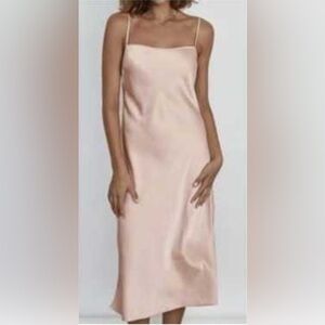 Wilfred Satin Slip Dress